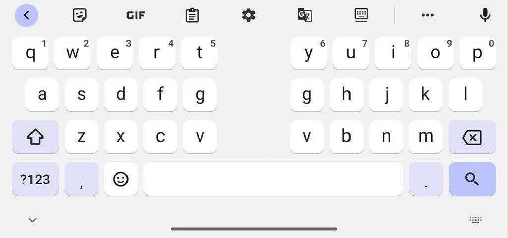 一言不合就視力測驗？Gboard 輸入法爆發超小鍵盤字型 Bug - 電腦王阿達