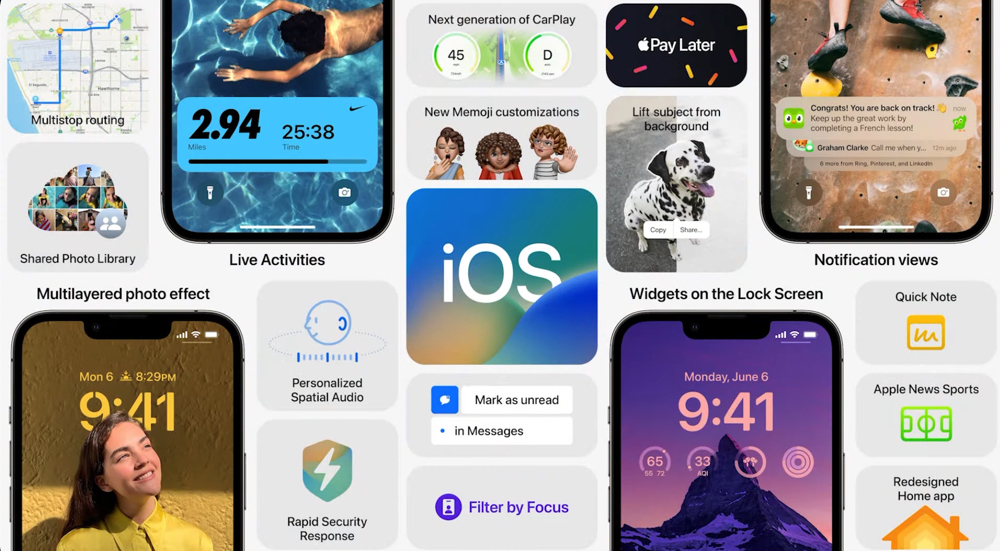 iOS 16、iPadOS 16、watchOS 9 和 macOS Ventura 可升級型號完整名單列表 - 電腦王阿達