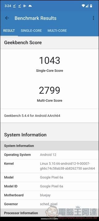 Google Pixel 6a 效能 - 03