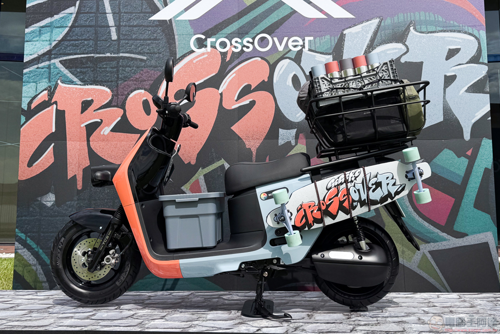 樣樣精通的二輪跨界休旅！Gogoro CrossOver 讓人相信電動車也能靈活空間、生活風格全面兼顧 - 電腦王阿達